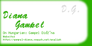 diana gampel business card